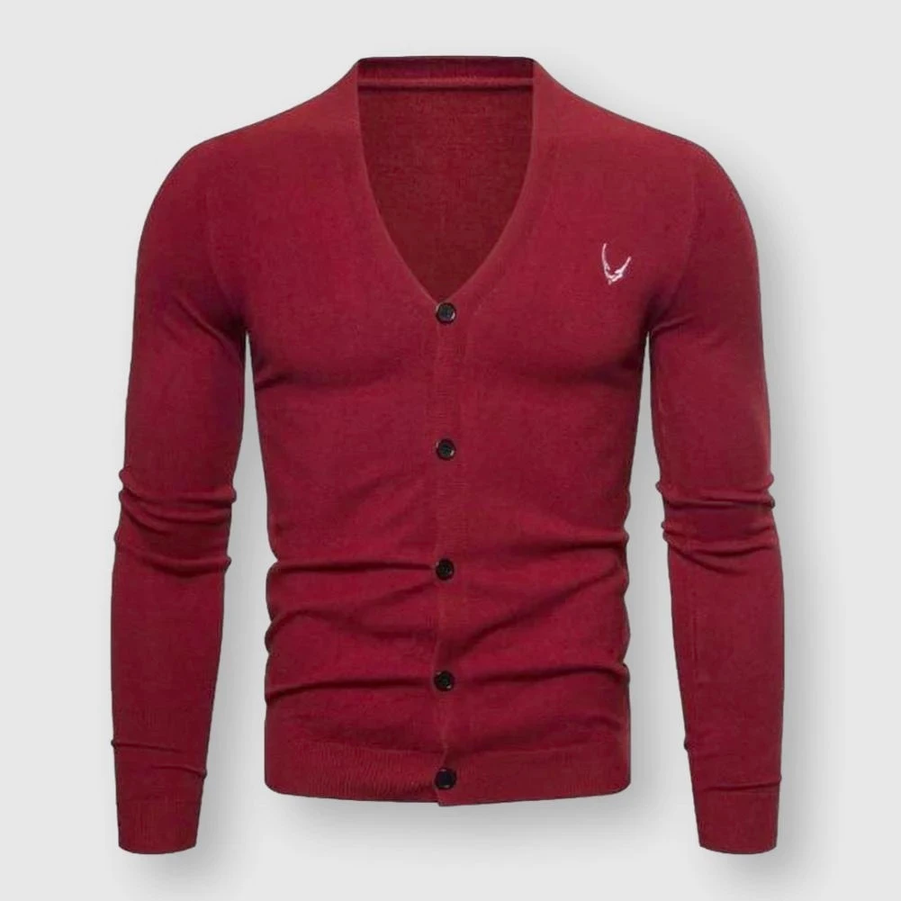 Mapleking Store Sky Madrid Knitted Slim Cardigan Men's Apparels 8 Mapleking Store Sky Madrid Knitted Slim Cardigan Men's Apparels