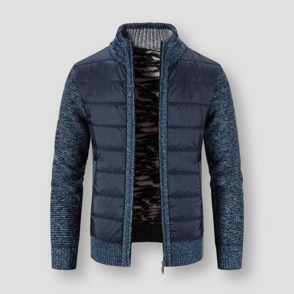Mountainskin Official Store Saint Morris Padded Zip-Up Cardigan 3 Mountainskin Official Store Saint Morris Padded Zip-Up Cardigan