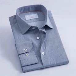 ELUNO Official Store Saint Morris Executive Slim Shirt Men's Apparels