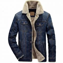 Qiqichen Official Store Diego Denim Jacket Men's Apparels