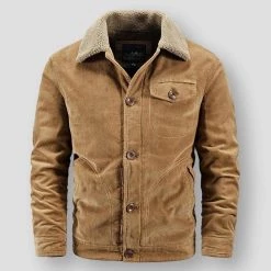 Men`s World Store Sky Madrid Slim Corduroy Fleece Jacket Men's Apparels 7 Men`s World Store Sky Madrid Slim Corduroy Fleece Jacket Men's Apparels