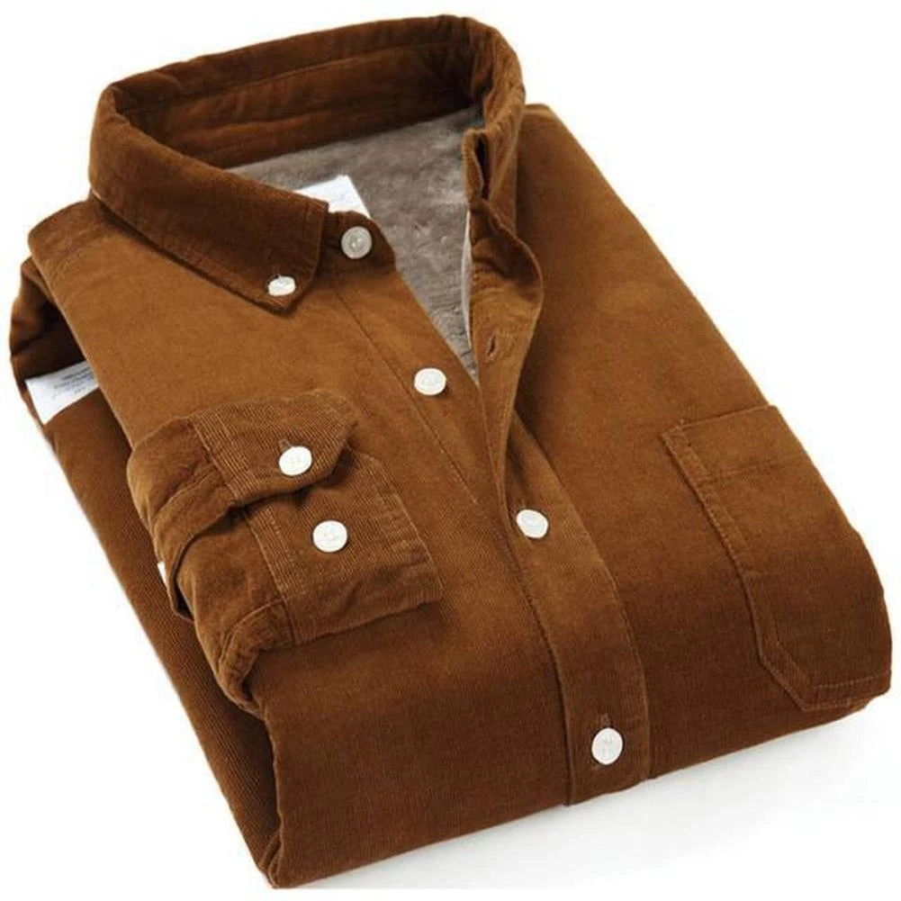 Moringcute Store North Royal Corduroy Thermal Shirt 5 Moringcute Store North Royal Corduroy Thermal Shirt