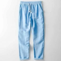 LFFMHMT China Store Men's Apparels North Royal Palawan Linen Pants
