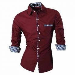 J's Style Saint Morris Genova Plaid Shirt Men's Apparels