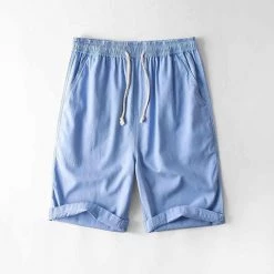 China Cloth Men's Apparels North Royal Gozo Linen Shorts