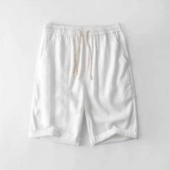 China Cloth Men's Apparels North Royal Gozo Linen Shorts