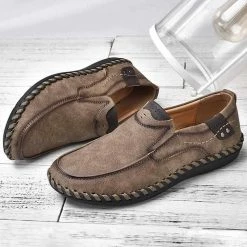 PUAMSS Profession Store Men's Apparels Sky Madrid Casual Leather Loafers