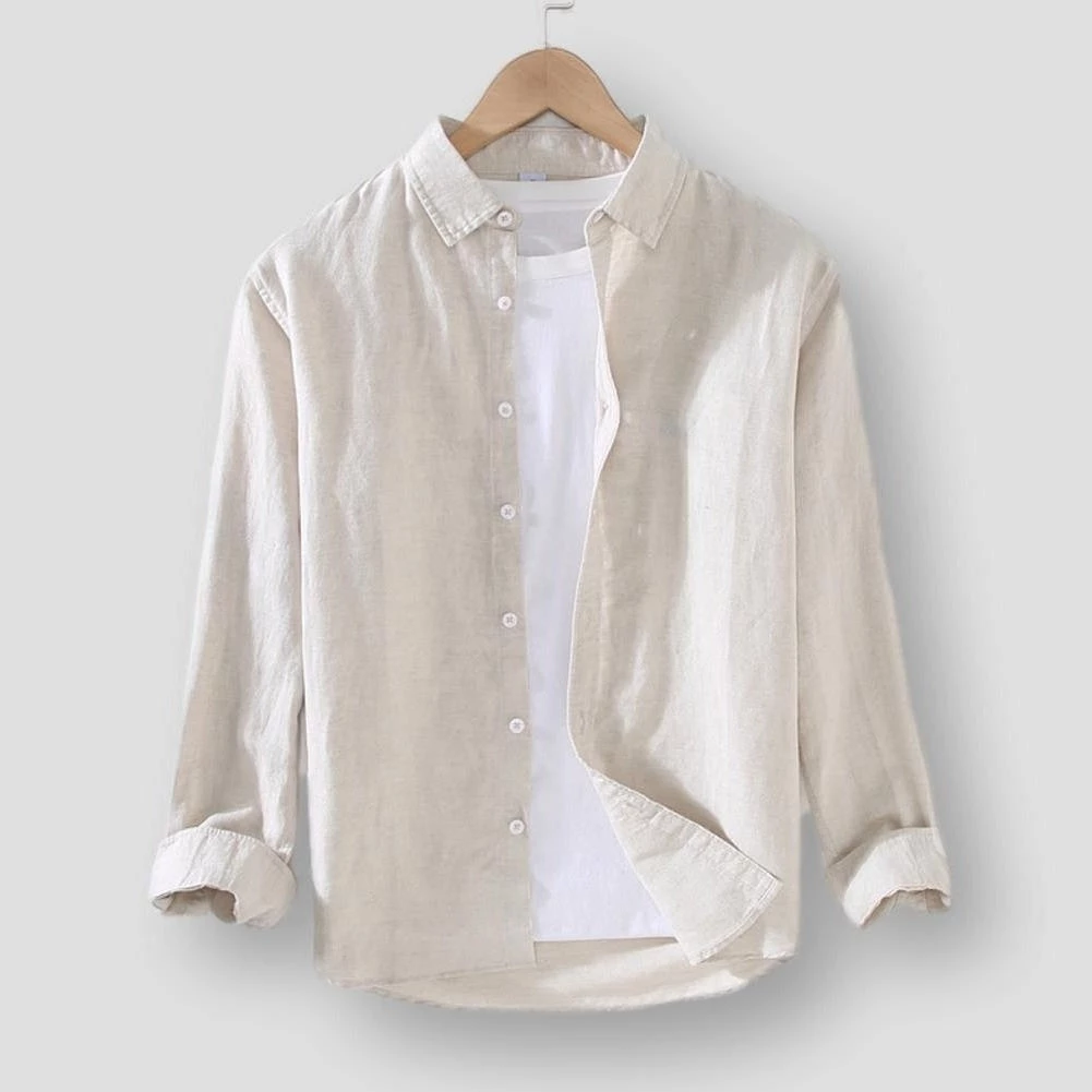 Cotton Linen Store Men's Apparels North Royal Newnan Linen Shirt