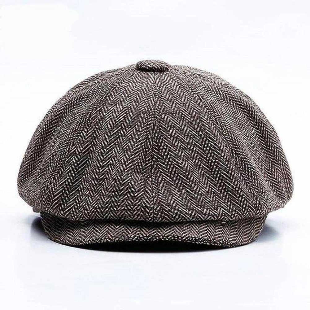 Wuaumx Official Store Saint Morris Newsboy Tweed Hat Men's Apparels 3 Wuaumx Official Store Saint Morris Newsboy Tweed Hat Men's Apparels