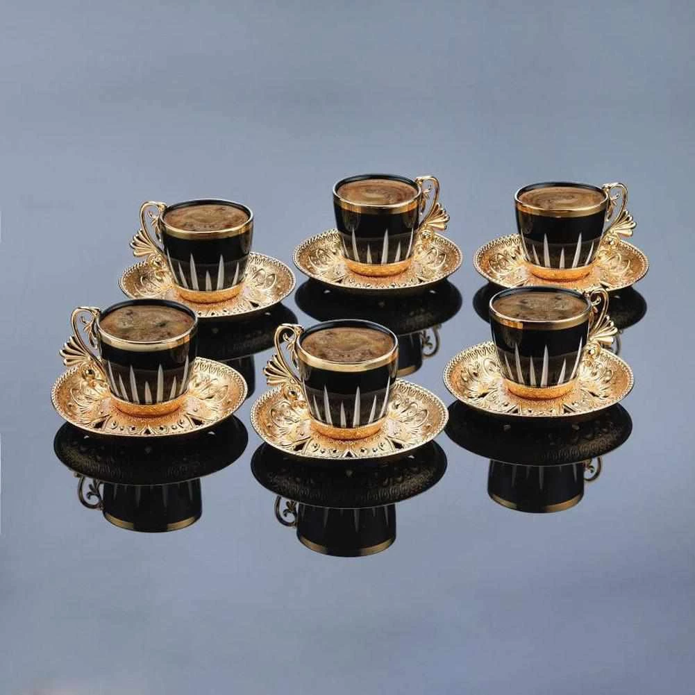 Inlucio Global Store Home North Royal Coffee Cup & Saucer Set 4 Inlucio Global Store Home North Royal Coffee Cup & Saucer Set