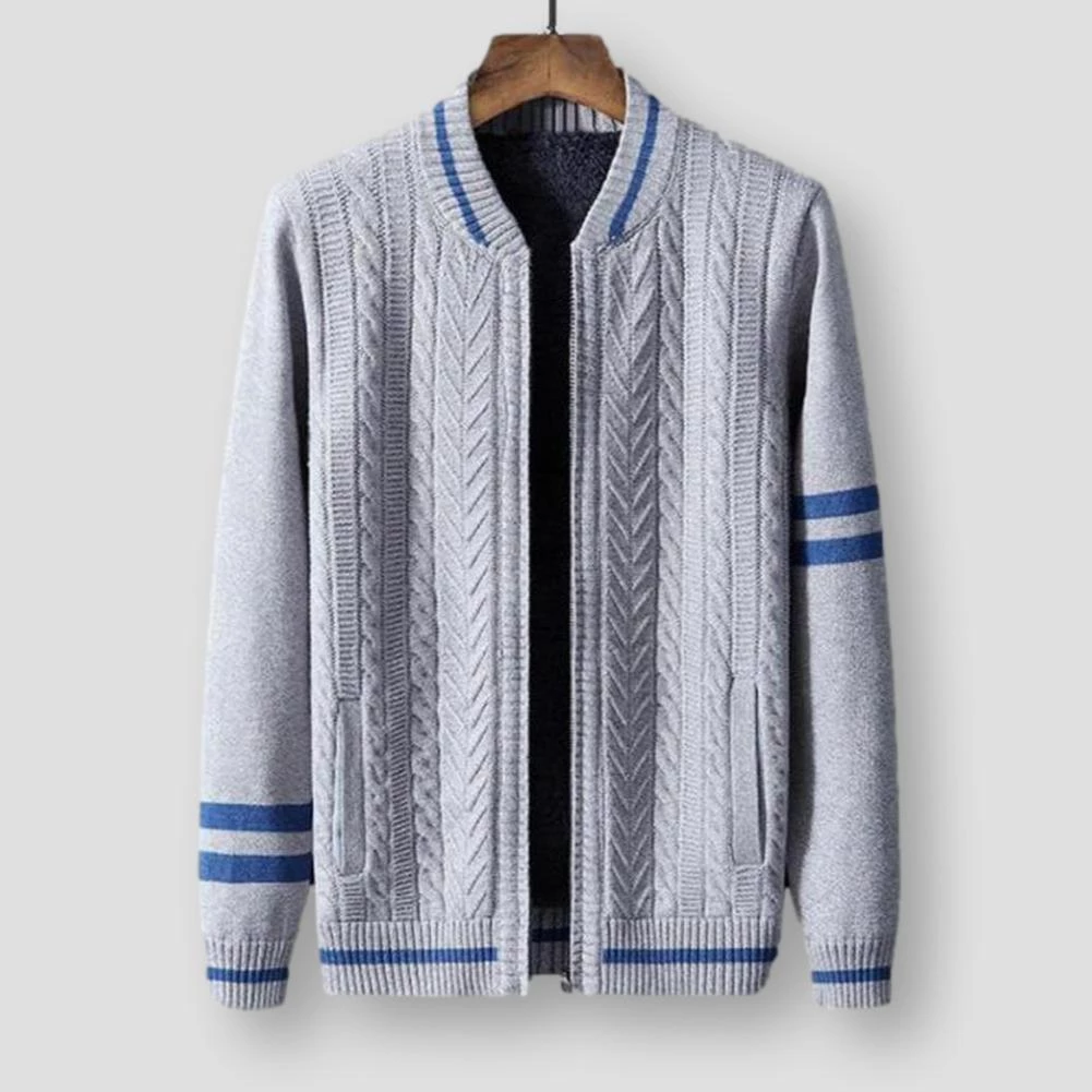 Fantasying Men's Apparels Saint Morris Velvet Striped Cardigan 5 Fantasying Men's Apparels Saint Morris Velvet Striped Cardigan