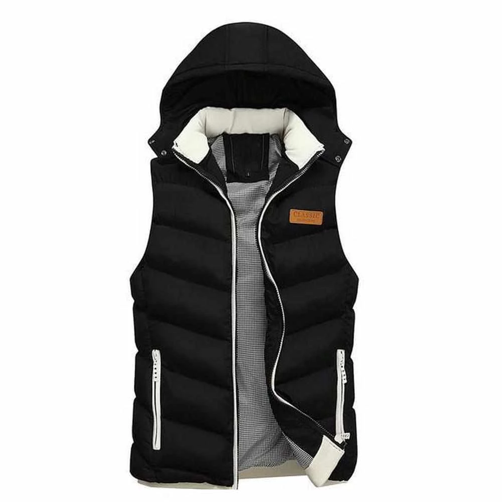 DUOFIER Bag's Store Store Men's Apparels Maxim Hooded Vest 7 DUOFIER Bag's Store Store Men's Apparels Maxim Hooded Vest