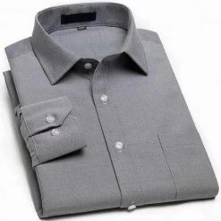 Donghuan Overseas Store Men's Apparels Saint Morris Oxford Dress Shirt