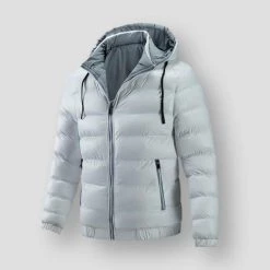 AIOPESON Official Store Sky Madrid Waterproof Hooded Jacket