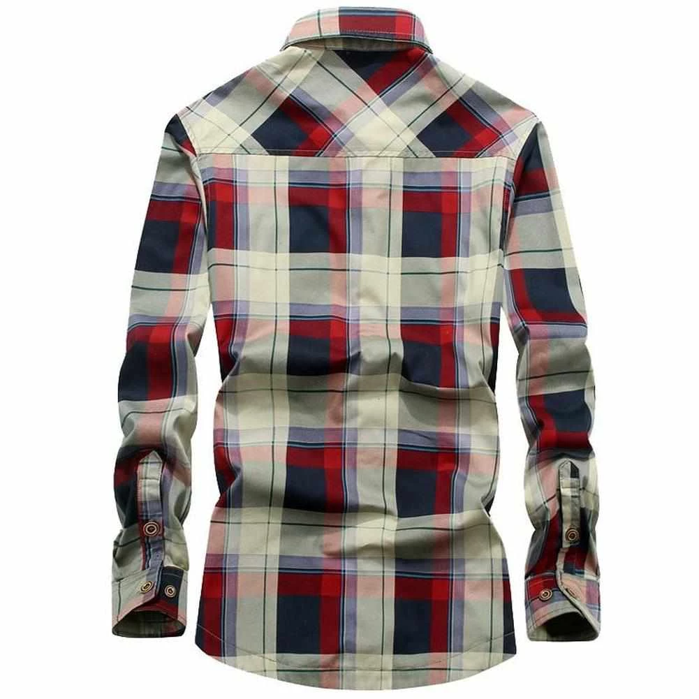 DOMBBFY Franchise Store Men's Apparels Talon Plaid Fleece Shirt 6 DOMBBFY Franchise Store Men's Apparels Talon Plaid Fleece Shirt