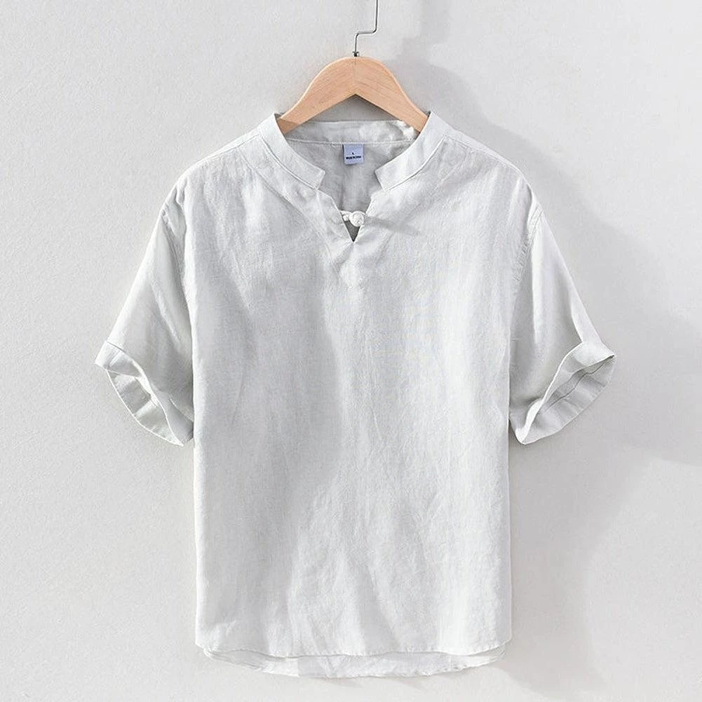 M Cotton Linen Store Men's Apparels Saint Morris Buford Linen Shirt 3 M Cotton Linen Store Men's Apparels Saint Morris Buford Linen Shirt
