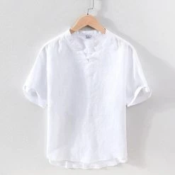 M Cotton Linen Store Men's Apparels Saint Morris Buford Linen Shirt 7 M Cotton Linen Store Men's Apparels Saint Morris Buford Linen Shirt