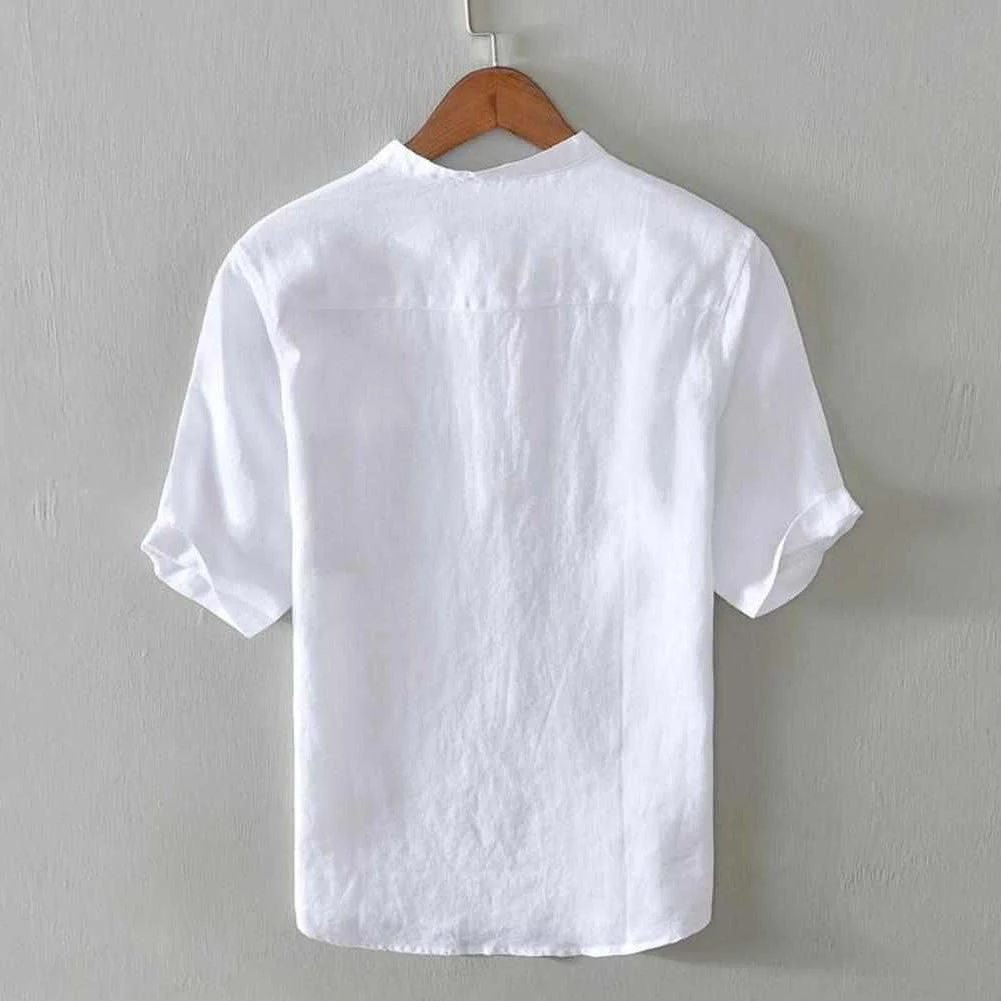 Suehaiwe Official Store North Royal Linen Sunset Shirt 6 Suehaiwe Official Store North Royal Linen Sunset Shirt