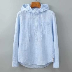 M Cotton Linen Store North Royal Las Palmas Linen Shirt Men's Apparels