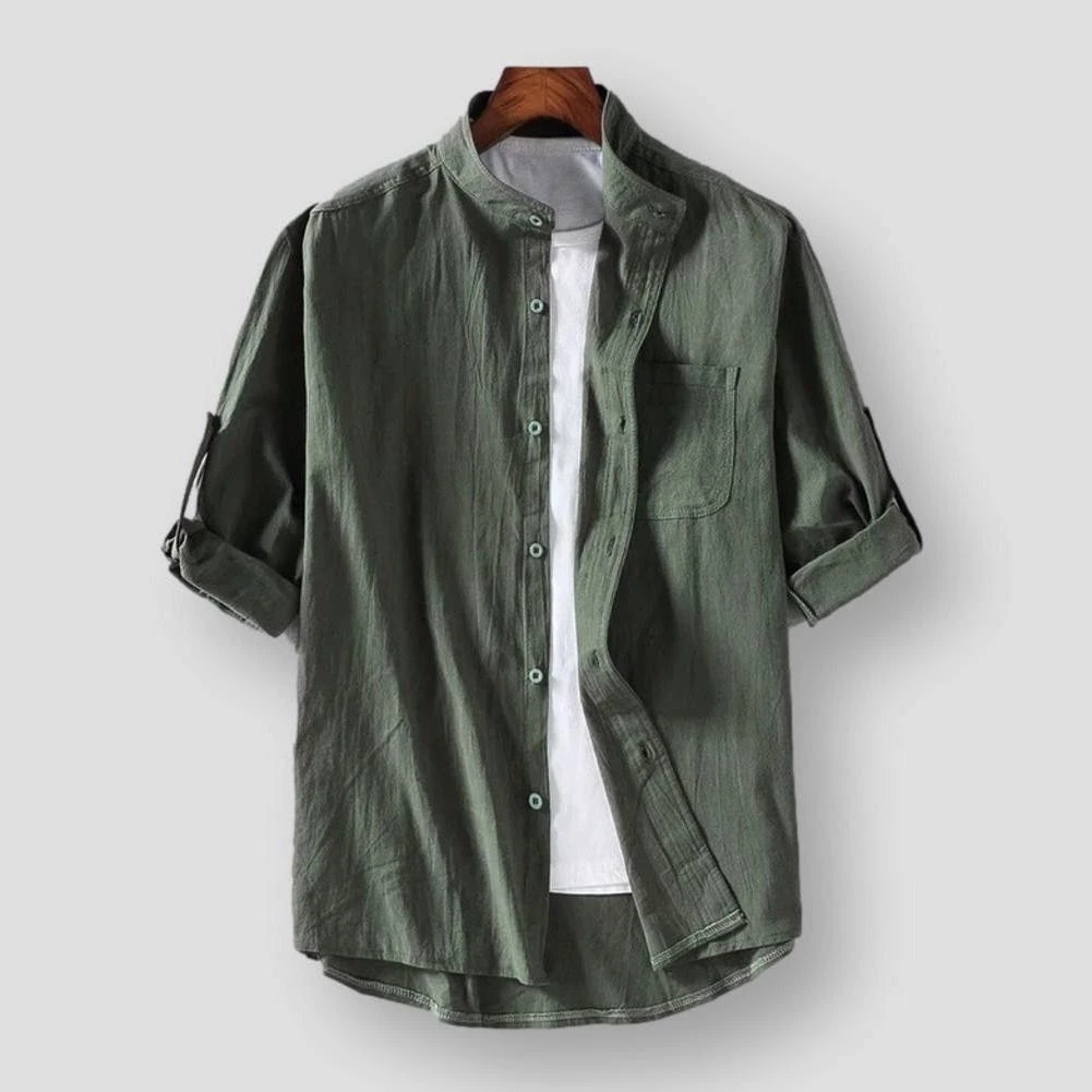 HTYA MEN'S Store Men's Apparels Saint Morris Bonavista Linen Shirt 4 HTYA MEN'S Store Men's Apparels Saint Morris Bonavista Linen Shirt