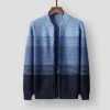 Men Sweater Dropshipping Store North Royal Ombre Knitted Cardigan Men's Apparels