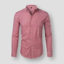 PARKLEES Official Store Sky Madrid Torino Plaid Shirt Men's Apparels 7 PARKLEES Official Store Sky Madrid Torino Plaid Shirt Men's Apparels