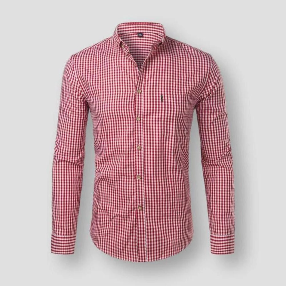 PARKLEES Official Store Sky Madrid Torino Plaid Shirt Men's Apparels 4 PARKLEES Official Store Sky Madrid Torino Plaid Shirt Men's Apparels