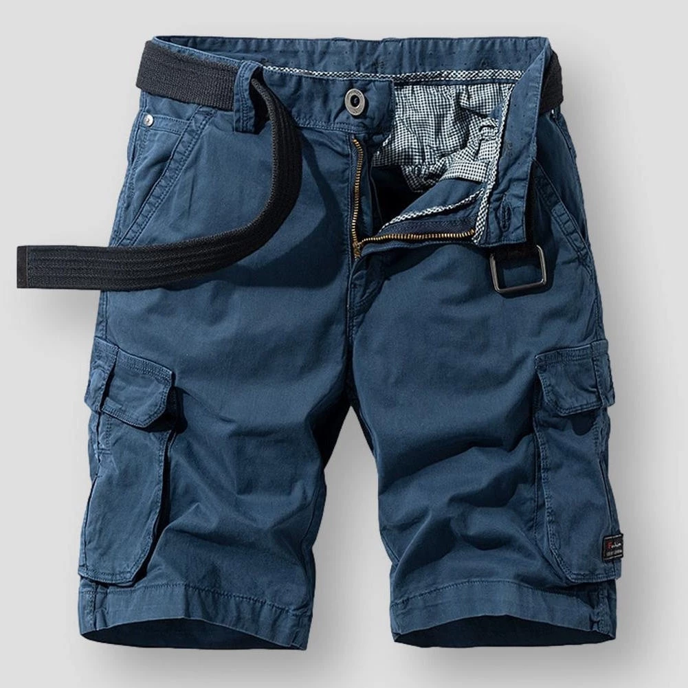 Youndbio Men Store Men's Apparels Sky Madrid Helder Cargo Shorts 4 Youndbio Men Store Men's Apparels Sky Madrid Helder Cargo Shorts