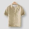 Pinecypress Official Store Men's Apparels North Royal Moapa Linen Shirt