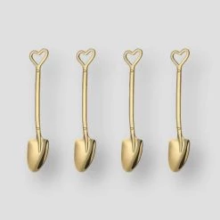 Dreamy Life Store Home Saint Morris Stainless Steel Heart Spoons
