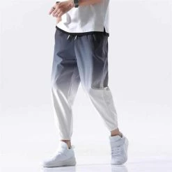 TOLOER Official Store Saint Morris Elastic Gradient Sweatpants Men's Apparels