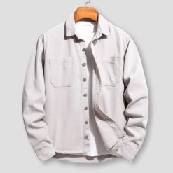 Moderatespace Official Store Saint Morris Suffolk Cotton Overshirt Men's Apparels