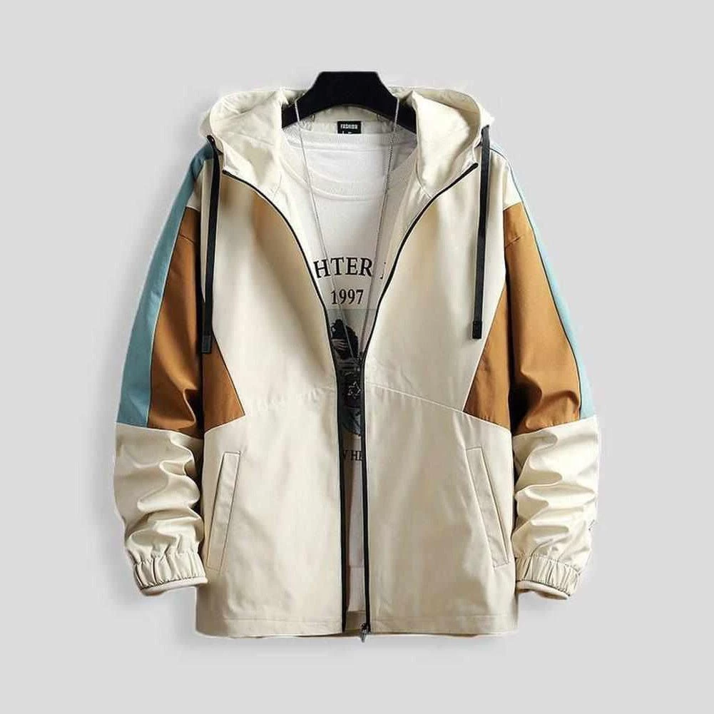 China Cloth Sky Madrid Patchwork Hooded Jacket 3 China Cloth Sky Madrid Patchwork Hooded Jacket