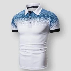 Haoding Store Sky Madrid Graphic Slim Polo Shirt Men's Apparels 9 Haoding Store Sky Madrid Graphic Slim Polo Shirt Men's Apparels