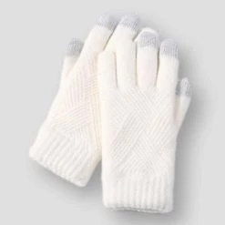 Peipei Glove Store Women's Apparels Sky Madrid Rouen Knitted Gloves