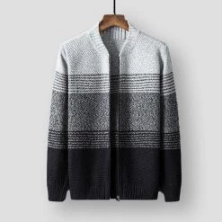 Men Sweater Dropshipping Store North Royal Ombre Knitted Cardigan Men's Apparels