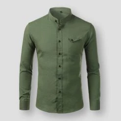 PARKLEES Official Store Saint Morris Brandon Cotton Shirt Men's Apparels