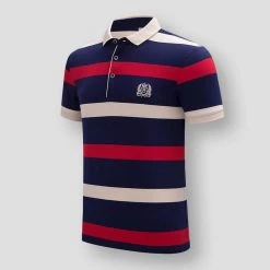 SENSELINK Men Store Saint Morris Gamprin Striped Shirt Men's Apparels