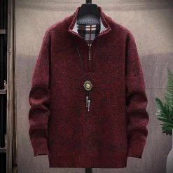 Very R Store Men's Apparels Sky Madrid Oversized Turtleneck Sweater