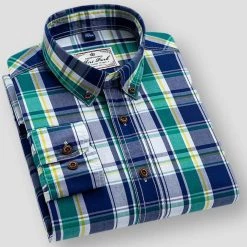 BOLEEBIRD Aliexpress Store Men's Apparels North Royal Gent Plaid Shirt 11 BOLEEBIRD Aliexpress Store Men's Apparels North Royal Gent Plaid Shirt