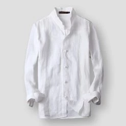 Cotton Linen Store Sky Madrid Hampden Linen Shirt Men's Apparels 5 Cotton Linen Store Sky Madrid Hampden Linen Shirt Men's Apparels