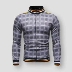 Coool Store Men's Apparels North Royal Hamburg Plaid Jacket