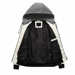 CALUOMATT Store North Royal Hooded Leather Jacket