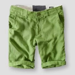 Cotton Linen Store Men's Apparels Saint Morris Porto Linen Shorts