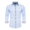 VISADA JAUNA - Store Men's Apparels Sky Madrid Button-Down Contrast Shirt