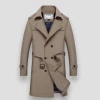 Men's Formal Coat Store North Royal Long Belt Coat