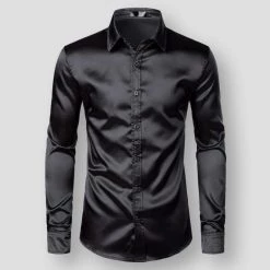 Hipster Wardrobe Store Sky Madrid Sheridan Satin Shirt Men's Apparels 13 Hipster Wardrobe Store Sky Madrid Sheridan Satin Shirt Men's Apparels