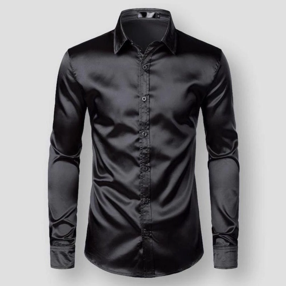 Hipster Wardrobe Store Sky Madrid Sheridan Satin Shirt Men's Apparels 8 Hipster Wardrobe Store Sky Madrid Sheridan Satin Shirt Men's Apparels