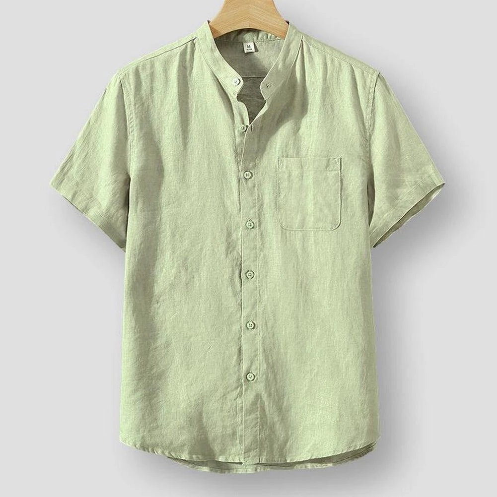 FREDD-MARSHALL Men's Store North Royal Kahului Linen Shirt Men's Apparels