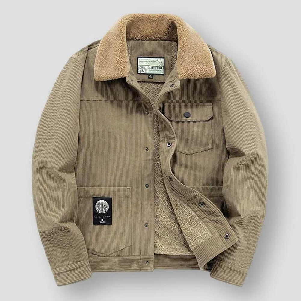 Mcikkny Store Men's Apparels North Royal Corduroy Fleece Parka 5 Mcikkny Store Men's Apparels North Royal Corduroy Fleece Parka